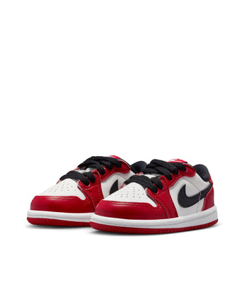 AIR JORDAN 1 RETRO LOW OG "CHICAGO" (PS) | HQ6996-600 VARSITY RED/BLACK-SUMMIT WHITE