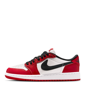 AIR JORDAN 1 RETRO LOW OG "CHICAGO" (GS) | HQ6999-600 VARSITY RED/BLACK-SUMMIT WHITE