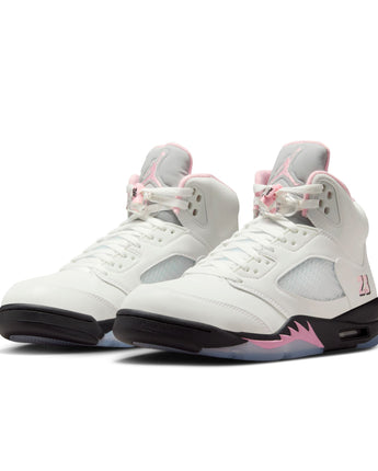 AIR JORDAN 5 RETRO "MEDIUM SOFT PINK" | HQ7978-102 WHITE/MED SOFT PINK-BLACK