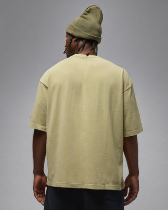 JORDAN NC REISSUE OVERSIZED SHORT SLEEVES CREW | HQ8982-238 MEDIUM KHAKI/BLACK/BLACK