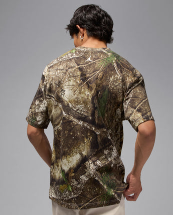 JORDAN BROOKLYN REALTREE AOP SHORT SLEEVE CREW | HQ9020-133 SAIL/SAIL