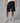 JORDAN BROOKLYN CAT SCRATCH SHORT | HV0560-013 BLACK/WHITE/BLACK