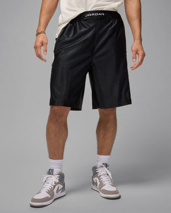 JORDAN BROOKLYN CAT SCRATCH SHORT | HV0560-013 BLACK/WHITE/BLACK
