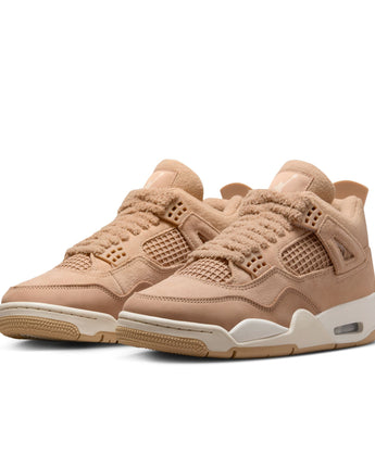 W AIR JORDAN 4 RETRO "COZY GIRL" | HV0823-200 HEMP/LT OREWOOD BRN