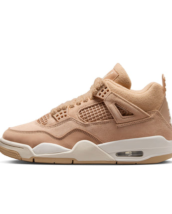 W AIR JORDAN 4 RETRO "COZY GIRL" | HV0823-200 HEMP/LT OREWOOD BRN