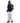 NIKE AIR WOVEN TRACK JACKET | HV0880-010 BLACK/WHITE/BLACK