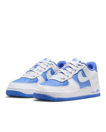 NIKE AIR FORCE 1 BG | HV0936-100 WHITE/ROYAL PULSE