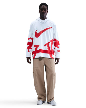 NIKE SPORTSWEAR CLUB HOCKEY JERSEY NEO VARSITY | HV1137-100 WHITE/UNIVERSITY RED/UNIVERSITY RED