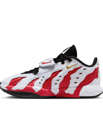LEBRON XXI "PRIME 96" | HV1221-100 WHITE/METALLIC GOLD-FIRE RED-BLACK