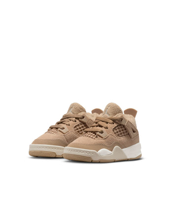 AIR JORDAN 4 RETRO "COZY GIRL" (TD) | HV4384-200 HEMP/LT OREWOOD BRN