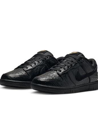 W NIKE DUNK LOW RETRO SS | HV4388-001 BLACK/BLACK-METALLIC GOLD-OFF NOIR