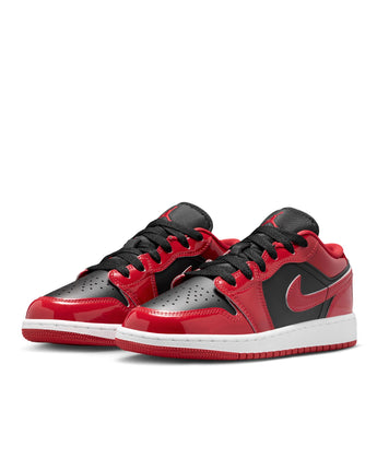 AIR JORDAN 1 LOW SE (GS) | HV4396-006 BLACK/VARSITY RED-WHITE
