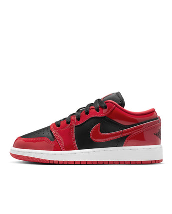 AIR JORDAN 1 LOW SE (GS) | HV4396-006 BLACK/VARSITY RED-WHITE