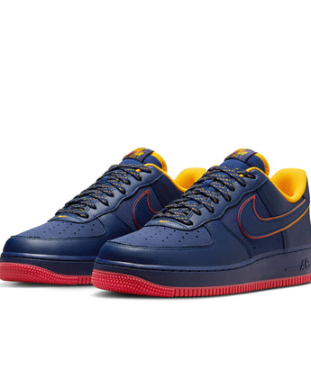 NIKE AIR FORCE 1 '07 LV8 | HV5752-410 MIDNIGHT NAVY/BLUE VOID-LT CRIMSON