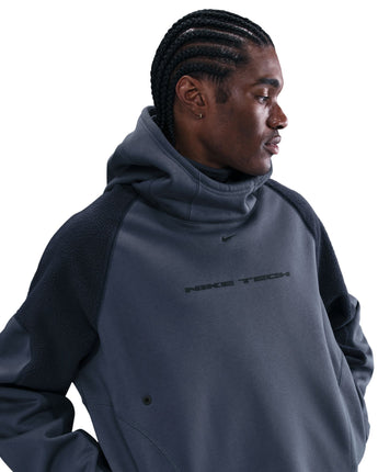 NIKE TECH BOREAS PO HOODIE | IB3363-437 THUNDER BLUE/OBSIDIAN/BLACK
