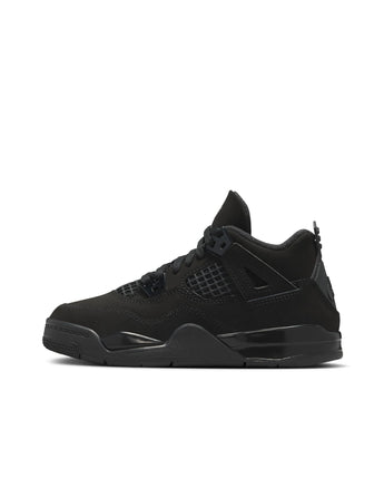 AIR JORDAN 4 RETRO OG "BLACK CAT" (PS) | IB4388-010 BLACK/BLACK-LT GRAPHITE