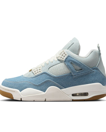 W AIR JORDAN 4 RETRO TEX "WORN BLUE" | IB6716-100 SAIL/WORN BLUE-METALLIC GOLD