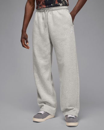 JORDAN BROOKLYN OVERSIZED OH PANT | IB7238-050 GREY HEATHER/WHITE