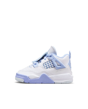 AIR JORDAN 4 RETRO "FORGET ME NOT" (TD) | IB8961-100 WHITE/ALUMINUM-BLUE TINT-OIL GREEN