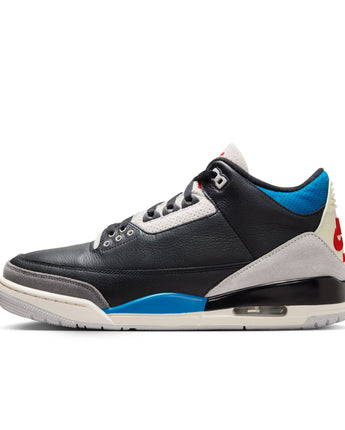 AIR JORDAN 3 RETRO OG "RARE AIR" | IB8967-004 BLACK/CHILE RED-NEUTRAL GREY