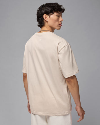 JORDAN BROOKLYN MG FILL SHORT SLEEVES CREW | IF0399-104 LT OREWOOD BRN/SAIL
