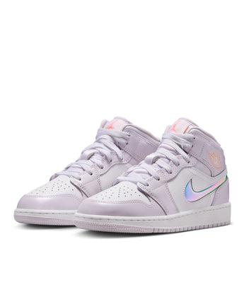 AIR JORDAN 1 MID SE (GS) | IM4419-500 BARELY GRAPE/ATOMIC PINK-WHITE
