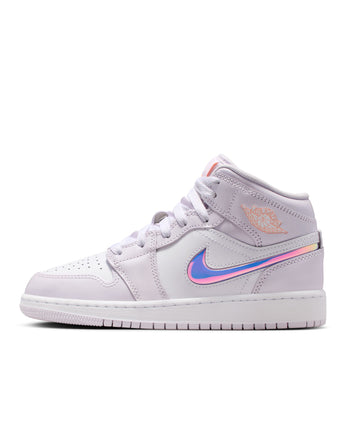 AIR JORDAN 1 MID SE (GS) | IM4419-500 BARELY GRAPE/ATOMIC PINK-WHITE