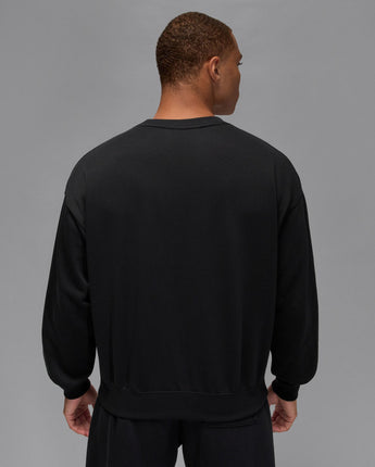 JORDAN BROOKLYN AJ11 FLEECE CREW | IM6301-010 BLACK/GAMMA BLUE