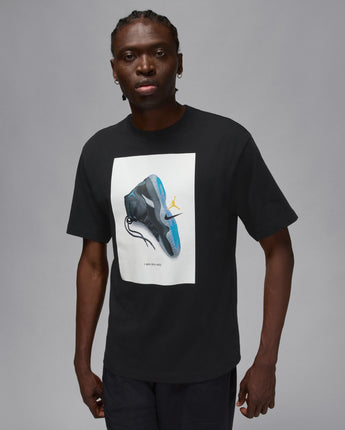 JORDAN BROOKLYN AJ11 AD GFX SHORT SLEEVE CREW | IM6503-010 BLACK