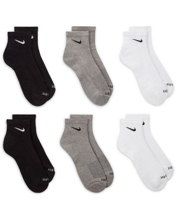 NIKE EVERYDAY PLUS CUSHIONED ANKLE 6PR | SX6899-965 MULTI-COLOR