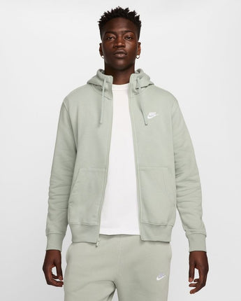 NIKE SPORTSWEAR CLUB HOODIE FULL ZIP | BV2645-371 JADE HORIZON/JADE HORIZON/WHITE