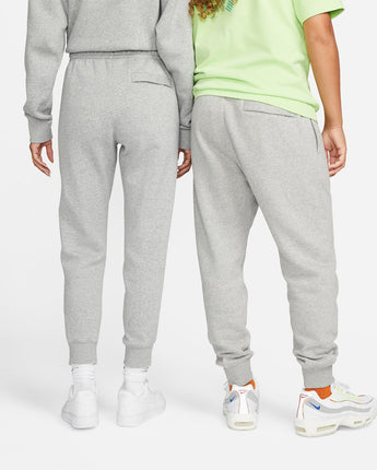 Nike Sportswear Club Fleece Joggers - Dark Grey Heather/Matte Silver/White