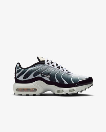 Nike Air Max Plus Big Kids' Shoes - Black/White/Sail/Metallic Cool Grey