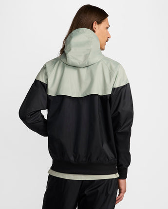 Nike Sportswear Windrunner Men's Hooded Jacket - Black/Jade Horizon/Black