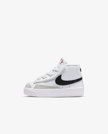 Nike Blazer Mid '77 Baby/Toddler Shoes - White/Total Orange/Black