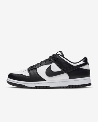 Nike Dunk Low Women's Shoes - White/White/Black