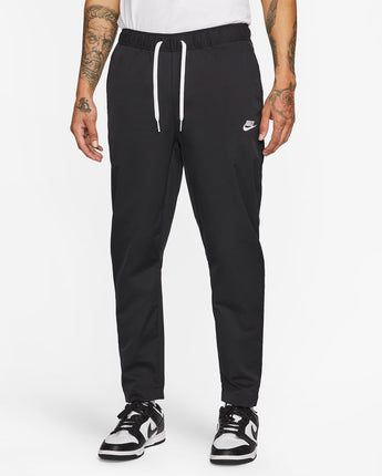 Nike Club Men's Woven Tapered Leg Pants - Black/White