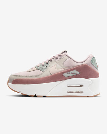 Nike Air Max 90 LV8 Women's Shoes - Light Iron Ore/Light Pumice/Smokey Mauve/Platinum Violet