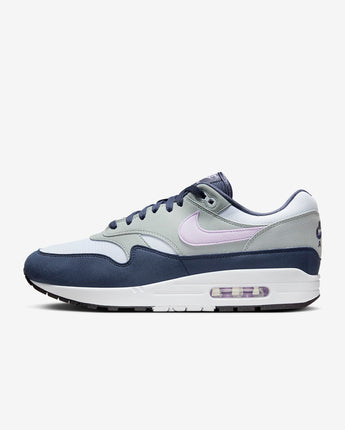 Nike Air Max 1 Men's Shoes - Football Grey/Thunder Blue/Light Pumice/Lilac Bloom