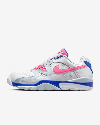 Nike Air Cross Trainer 3 Low Shoes - White/Racer Blue/Flat Silver/Hyper Pink