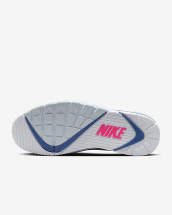 Nike Air Cross Trainer 3 Low Shoes - White/Racer Blue/Flat Silver/Hyper Pink