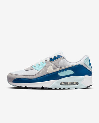 Nike Air Max 90 Men's Shoes - Pure Platinum/Glacier Blue/Court Blue/White