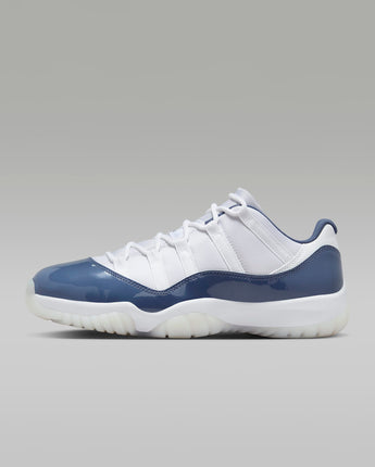 Air Jordan 11 Retro Low "Diffused Blue" Men's Shoes - White/Diffused Blue/Football Grey/Midnight Navy