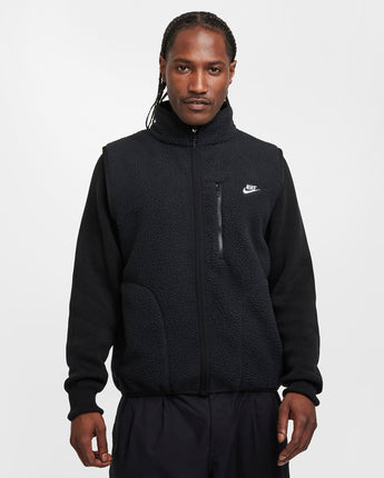 NIKE SPORTSWEAR CLUB WINTERIZED VEST | FZ0894-010 BLACK/WHITE