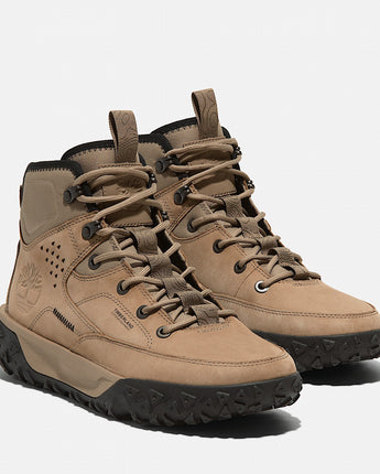 TIMBERLAND GREENSTRIDE MOTION 6 MID LACE-UP HIKING BOOT | TB0A6CWN-EN3 MEDIUM BEIGE NUBUCK