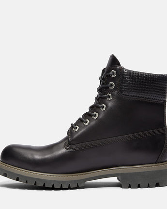 MEN'S TIMBERLAND® PREMIUM6-INCH LACE-UP WATERPROOFBOOT | TB0A2P6W-A3L BLACK GRAIN/DK BROWN