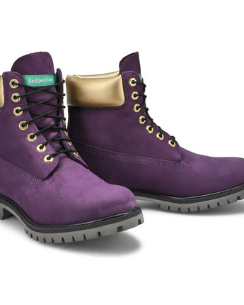 TIMBERLAND 6IN PREMIUM BOOT "HIP HOP ROYALTY" | TB0A5PBV-527 DARK PURPLE NUBUCK