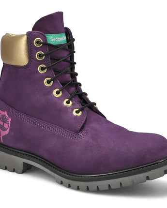 TIMBERLAND 6IN PREMIUM BOOT "HIP HOP ROYALTY" | TB0A5PBV-527 DARK PURPLE NUBUCK