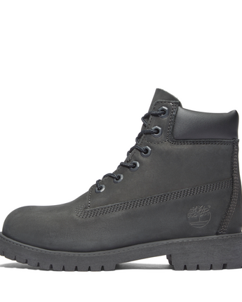 TIMBERLAND PREMIUM 6 INCH LACE UP WP BOOT (JUNIOR) | TB112907-001 BLACK