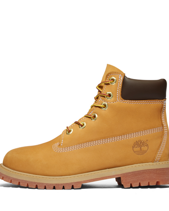 TIMBERLAND PREMIUM 6 INCH LACE UP WP BOOT (JUNIOR) | TB112909-713 WHEAT